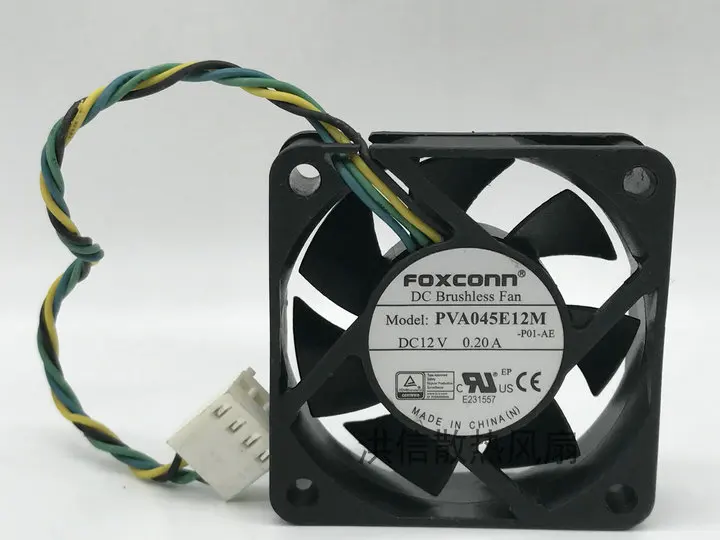 Оригинальный 4-проводной вентилятор с контролем температуры Foxconn 9032 DC12V 0.60A 9 см
Оригинальный 4-проводной вентилятор с контролем температуры Foxconn 9032 DC12V 0.60A 9 см