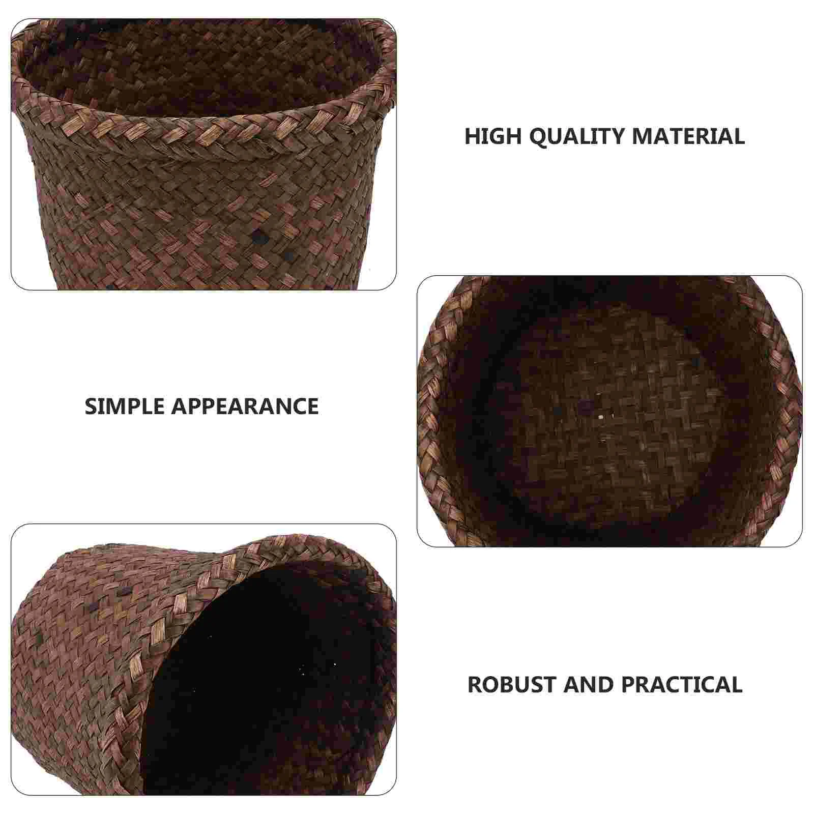 Woven Seagrass Planter Basket Wicker Flower Pot Straw Plant Container Rattan Beach Fruit Basket Pen Pencil Cup Gift Food Storage
Woven Seagrass Planter Basket Wicker Flower Pot Straw Plant Container Rattan Beach Fruit Basket Pen Pencil Cup Gift Food Storage