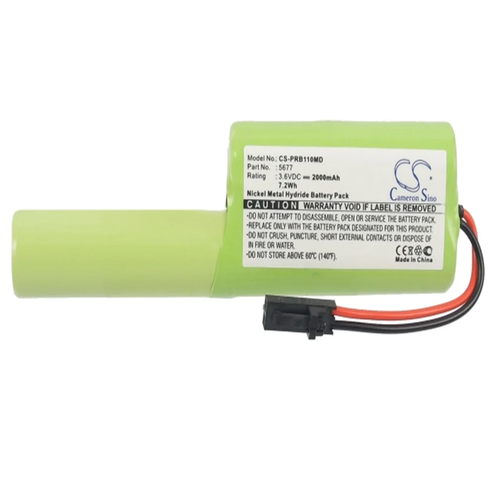 Medical Battery For Puritan Bennett 5677 Nellcor PB110 Ni-MH 3.60V 2000mAh/7.2Wh Green 99.75 * 29.15 * 14.58mm
Medical Battery For Puritan Bennett 5677 Nellcor PB110 Ni-MH 3.60V 2000mAh/7.2Wh Green 99.75 * 29.15 * 14.58mm