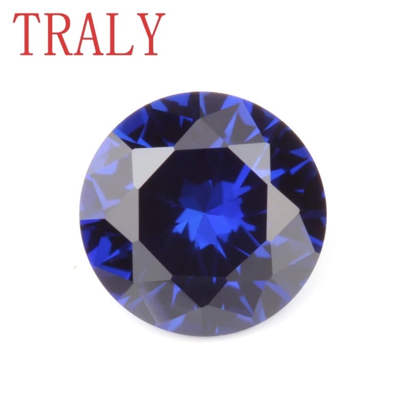 8A Sapphire Round Cut Loose Stone 6mm-12mm Blue Colour Synthetic Gemstone for Jewelry Marking
8A Sapphire Round Cut Loose Stone 6mm-12mm Blue Colour Synthetic Gemstone for Jewelry Marking