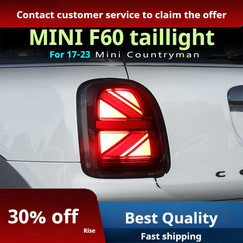 Автомобильные фары для 17-23 BMW Mini F60, задний фонарь в сборе, модифицированные фонари для автомобиля
Автомобильные фары для 17-23 BMW Mini F60, задний фонарь в сборе, модифицированные фонари для автомобиля