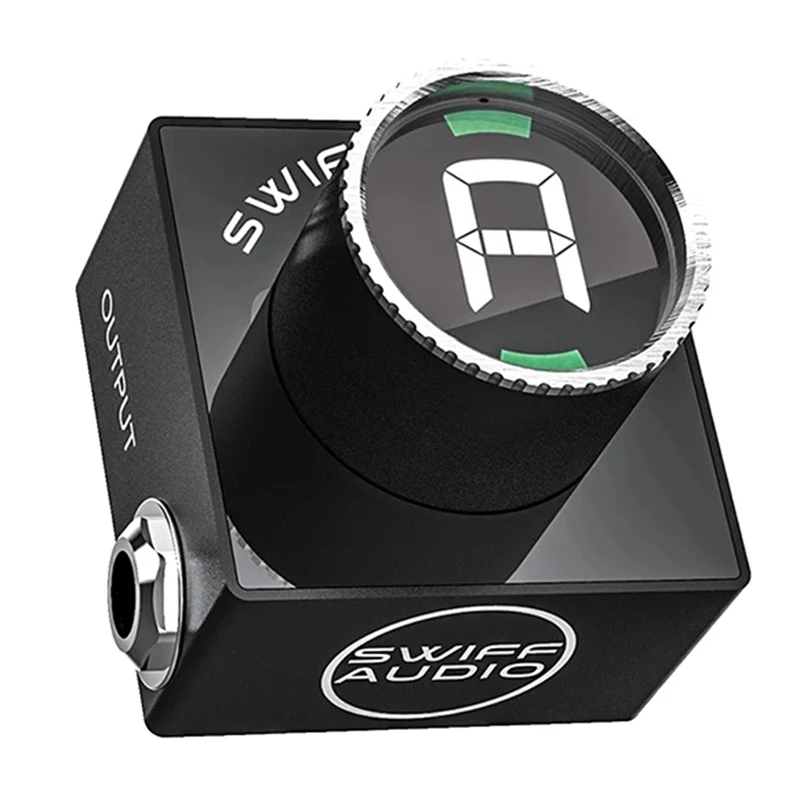 SWIFF C10 мини аудио педаль тюнер запасные части для хроматической гитары бас тюнинг HD светодиодный дисплей регулируемый диапазон A4 430-449 Гц
SWIFF C10 мини аудио педаль тюнер запасные части для хроматической гитары бас тюнинг HD светодиодный дисплей регулируемый диапазон A4 430-449 Гц