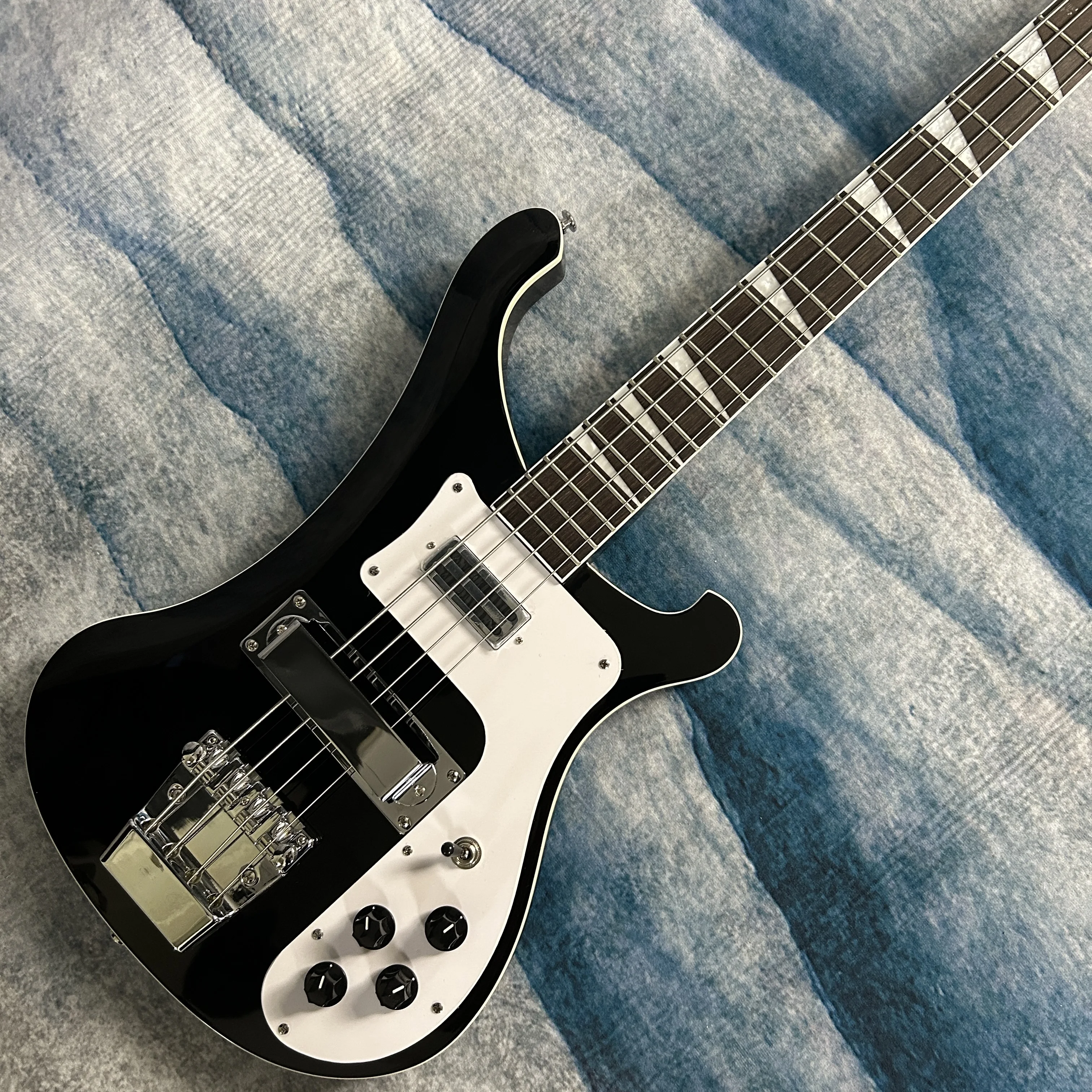 

Rickenbacker 4003 Bass Electric Guitar, Basswood Body, Rosewood Fretboard, Black Color, 4 Strings Guitarra, violão, Free Ship 기타