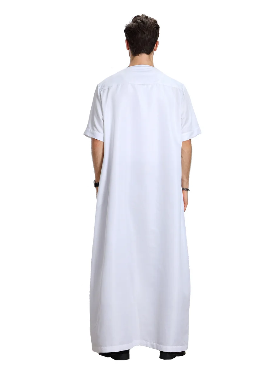 Spring and Summer Clothes for Worship Service Lengthened Qatar Costume Cyprus Turkey Oman Djellaba Men's Clothing
Spring and Summer Clothes for Worship Service Lengthened Qatar Costume Cyprus Turkey Oman Djellaba Men's Clothing