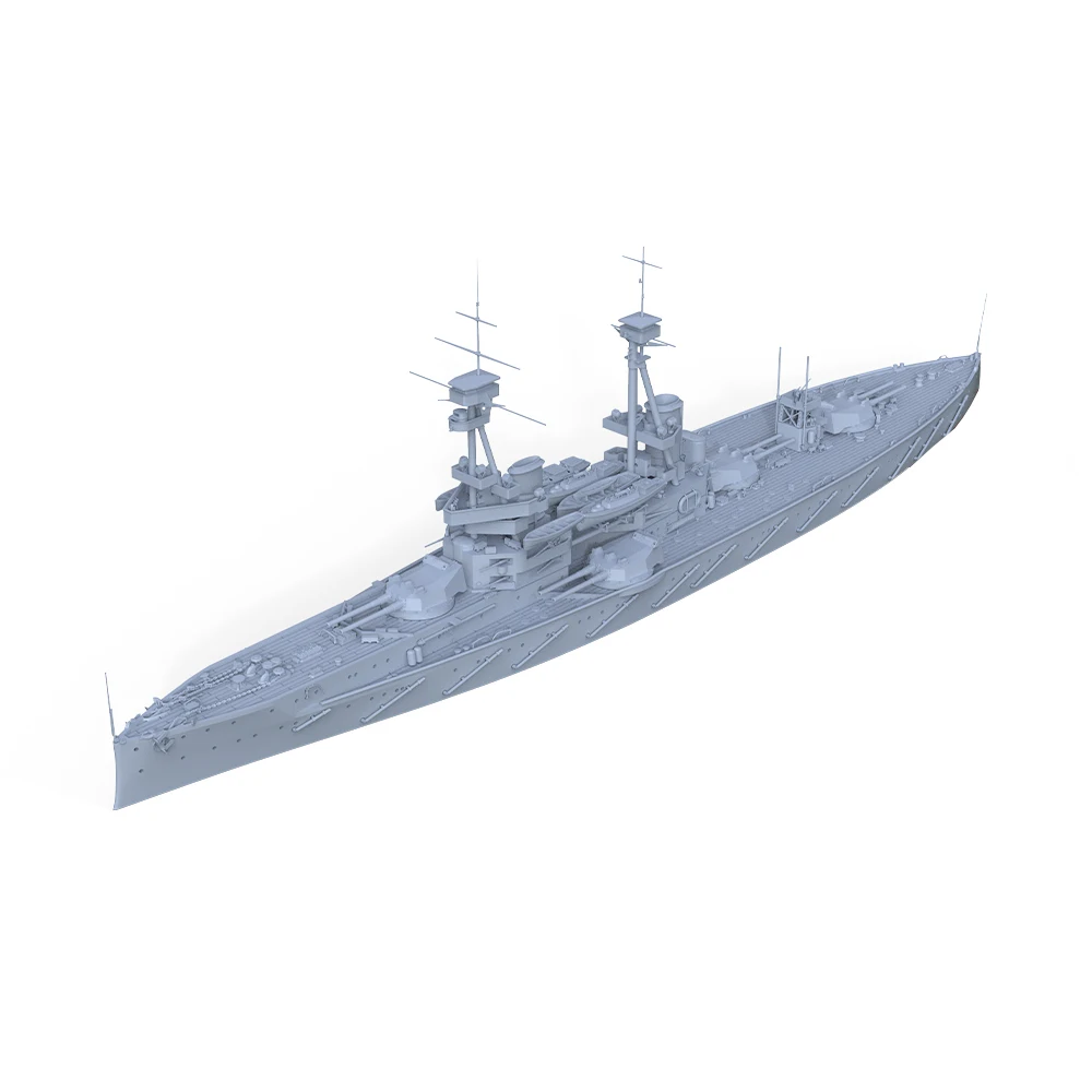 

Pre-sale 7! SSMODEL SS2000529/S 1/2000 Military Model Kit HMS Bellerophon Battleship Full Hull
