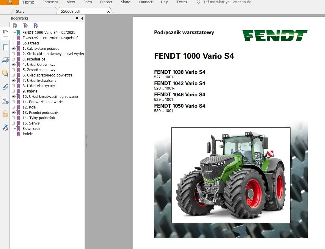 Трактор FENDT на 8,5 ГБ, обновление в формате PDF 2022 PL для диаграмм польского языка, руководства оператора и мастерской
Трактор FENDT на 8,5 ГБ, обновление в формате PDF 2022 PL для диаграмм польского языка, руководства оператора и мастерской