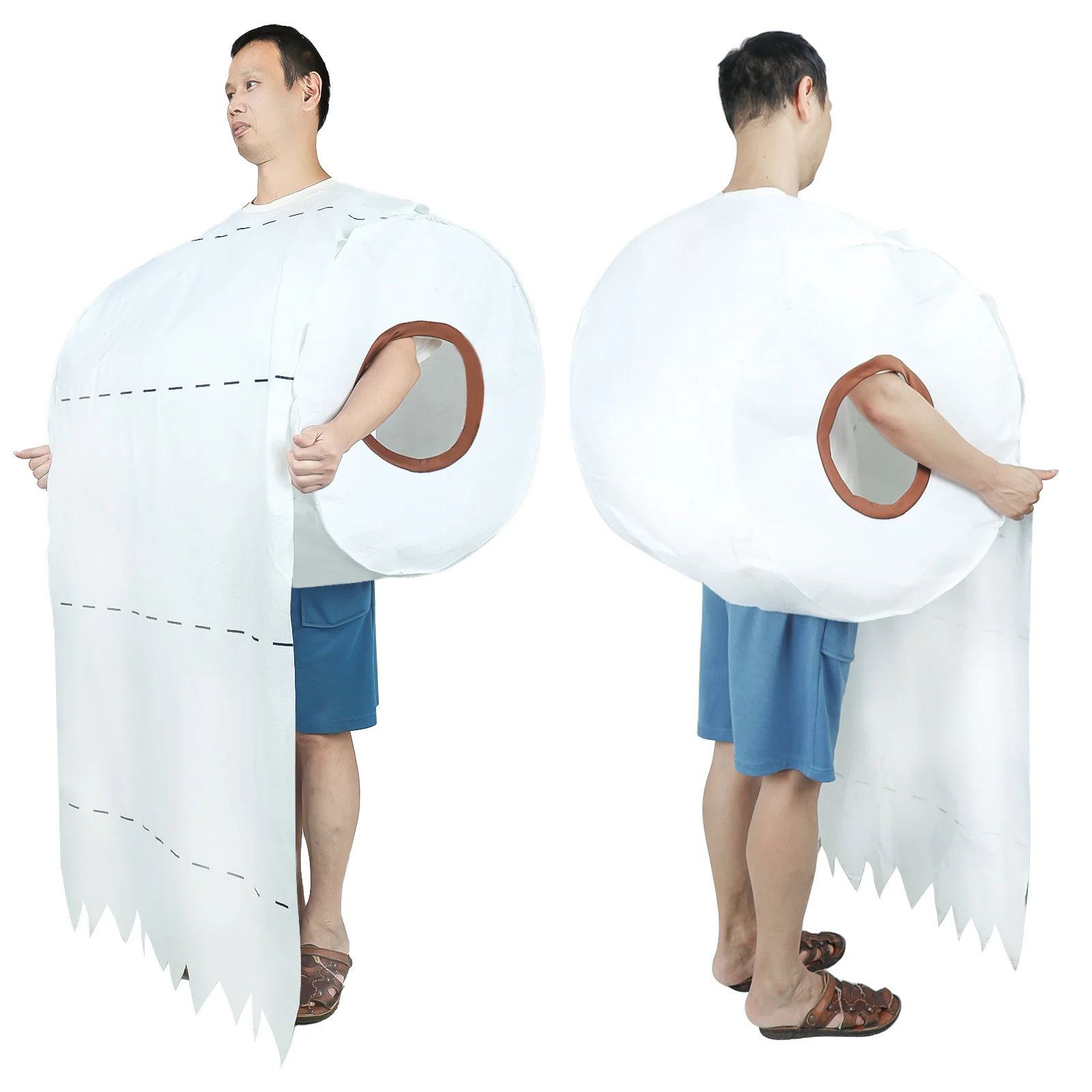 Halloween Toilet Paper Cosplay Costume Cos Party Roll Paper Tissue Toilet Paper Carnival Stage Performance Fancy Clothes
Halloween Toilet Paper Cosplay Costume Cos Party Roll Paper Tissue Toilet Paper Carnival Stage Performance Fancy Clothes