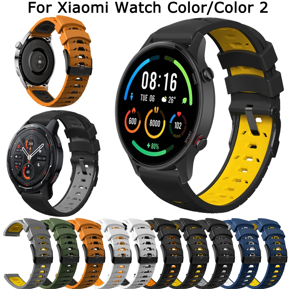 Ремешок силиконовый для Xiaomi Huami Watch Color 2, спортивный браслет для смарт-часов Huami Amazfit GTR 47 мм/3 pro 2/2E, 22 мм
Ремешок силиконовый для Xiaomi Huami Watch Color 2, спортивный браслет для смарт-часов Huami Amazfit GTR 47 мм/3 pro 2/2E, 22 мм