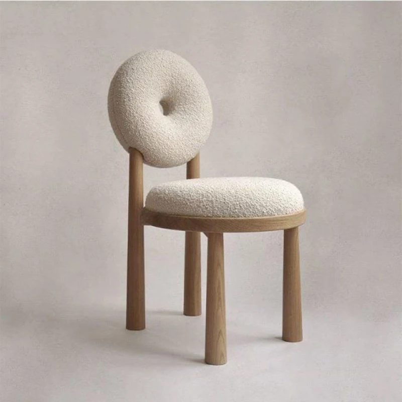 Dining Chair Luxury Home Modern Nordic Designer Household Lamb Velvet Creative Backrest Leisure Desk Chair Home Furniture
Dining Chair Luxury Home Modern Nordic Designer Household Lamb Velvet Creative Backrest Leisure Desk Chair Home Furniture