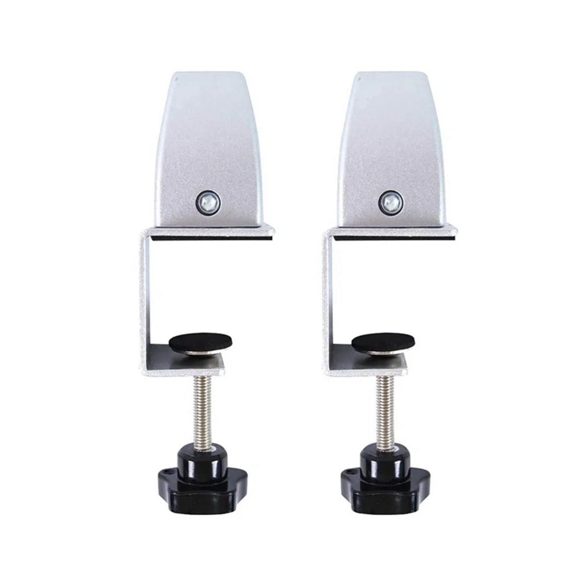 2PCS Aluminum Alloy Glass Clip Adjustable Mobile Screen Clip Office Desk Partition Clip Silver
2PCS Aluminum Alloy Glass Clip Adjustable Mobile Screen Clip Office Desk Partition Clip Silver