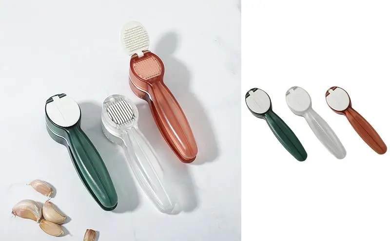 Garlic Press Multifunction Crusher Kitchen Cooking Ginger Squeezer Masher Handheld Ginger Mincer Tool Rust Proof Garlic Crusher
Garlic Press Multifunction Crusher Kitchen Cooking Ginger Squeezer Masher Handheld Ginger Mincer Tool Rust Proof Garlic Crusher