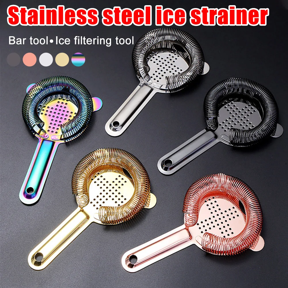 Cocktail Strainer Cocktail Shaker Bar Stainless Steel Bar Strainer bar Ice Strainer Wire Mixed Drink Bar Tools
Cocktail Strainer Cocktail Shaker Bar Stainless Steel Bar Strainer bar Ice Strainer Wire Mixed Drink Bar Tools