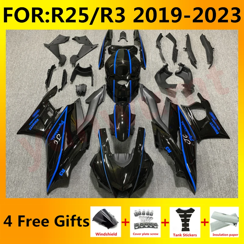 Новый комплект обтекателей для мотоцикла ABS подходит для YZF R25 R3 r 25 3 2019 2020 2021 2022 2023 комплекты обтекателей кузова синий черный
Новый комплект обтекателей для мотоцикла ABS подходит для YZF R25 R3 r 25 3 2019 2020 2021 2022 2023 комплекты обтекателей кузова синий черный