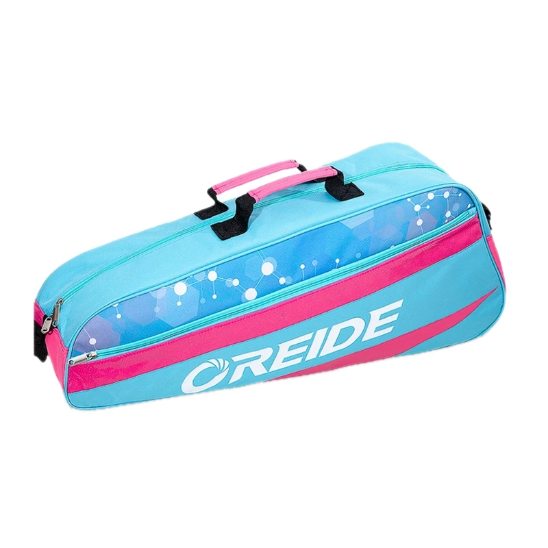 

New-OREIDE Capacity Badminton Bag Single Shoulder Squash Racquet Tennis Racket Sports Bags Can Hold 3 Rackets