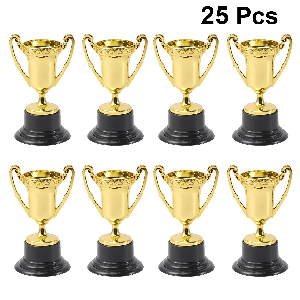 

Plastic Mini Trophy Student Sports Award Trophy with Base Reward Competitions Children Kids Toys for Game Kindergarten