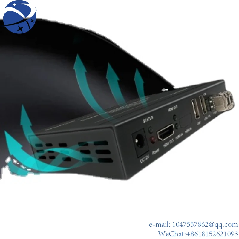 YunYiBitvisus Optical RS232 EDID USB KVM 10km 4k coaxial to fiber converter
YunYiBitvisus Optical RS232 EDID USB KVM 10km 4k coaxial to fiber converter