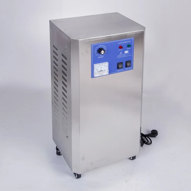 

10G 15G 20G 30G Mobile ozone disinfection machine air/water treatment dual purpose ozone generator