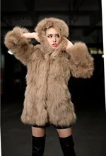 2022Spring Fall High Quality Wind Imitation Fox Fur Long Jacket Women Hooded Winter Warm with Pockets Long Coat Fashion Clothing
2022Spring Fall High Quality Wind Imitation Fox Fur Long Jacket Women Hooded Winter Warm with Pockets Long Coat Fashion Clothing