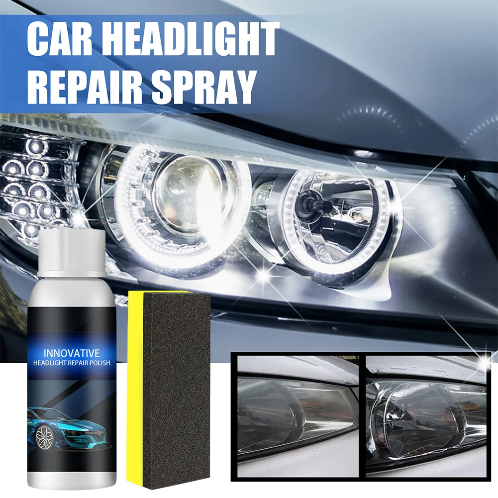 Car Headlight Restoration Polishing Kits Headlamp Scratch Remover Repair Cleaning Paste Remove Oxidation Headlight Polish Liquid
Car Headlight Restoration Polishing Kits Headlamp Scratch Remover Repair Cleaning Paste Remove Oxidation Headlight Polish Liquid