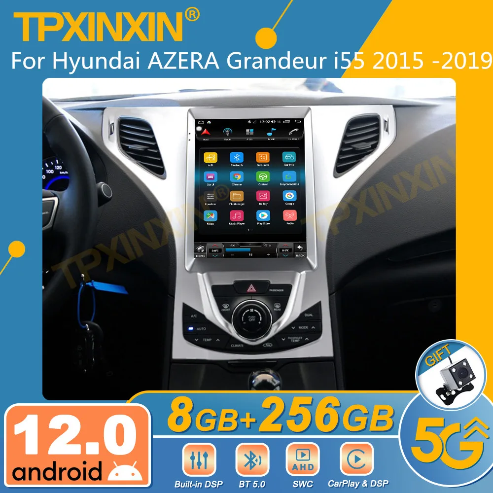 Автомагнитола 2DIN на Android 12 для Hyundai AZERA greati55 2015 -2019, автомобильный радиоприемник с сенсорным экраном Tesla, мультимедийный стереоприемник
Автомагнитола 2DIN на Android 12 для Hyundai AZERA greati55 2015 -2019, автомобильный радиоприемник с сенсорным экраном Tesla, мультимедийный стереоприемник