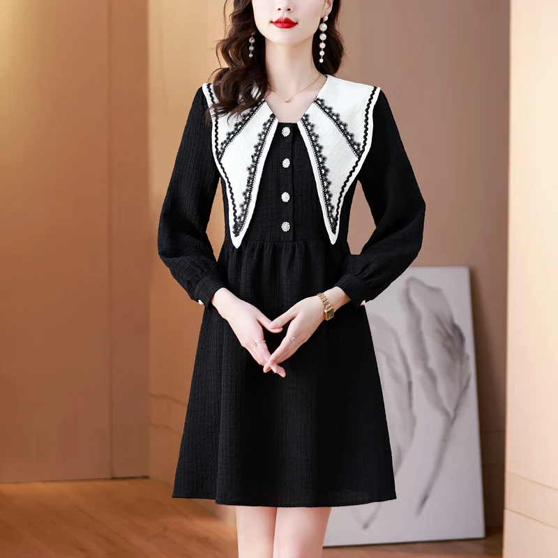 2023 new dress slimming temperament women's fashion elegant and dignified retro style women's slimming plus-size dress
2023 new dress slimming temperament women's fashion elegant and dignified retro style women's slimming plus-size dress