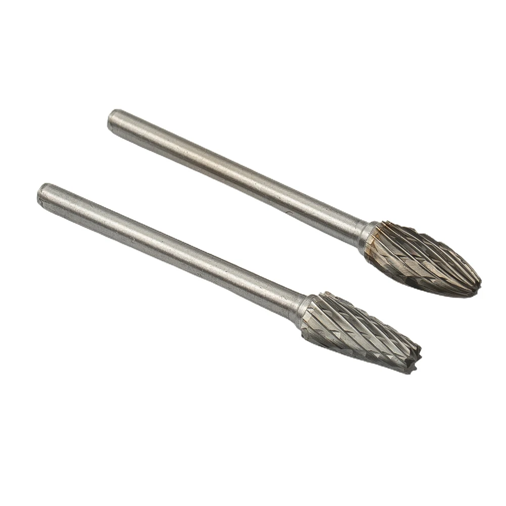 Grinding Head Rotary Burr Drill Bits 1/4 Inch Head 1/8 Inch Handle Silver Tungsten Steel Solid Carbide Durable
Grinding Head Rotary Burr Drill Bits 1/4 Inch Head 1/8 Inch Handle Silver Tungsten Steel Solid Carbide Durable