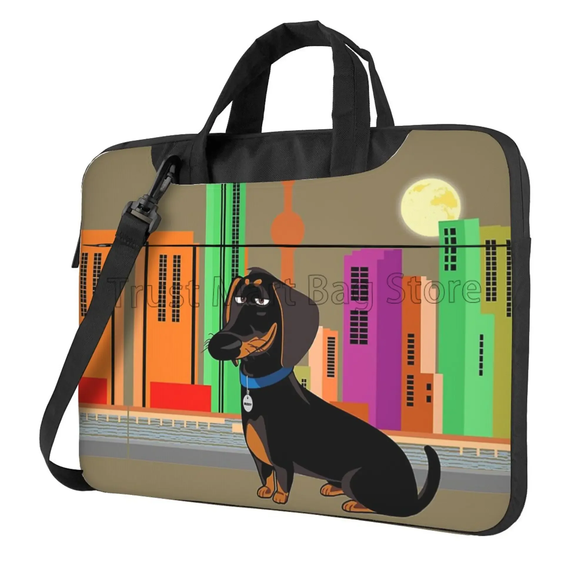 Cute Dachshund Print Laptop Carrying Bag Case Notebook Ultrabook Bag Tablet Cover with Shoulder Strap Handle 13 14 15.6 Inch
Cute Dachshund Print Laptop Carrying Bag Case Notebook Ultrabook Bag Tablet Cover with Shoulder Strap Handle 13 14 15.6 Inch