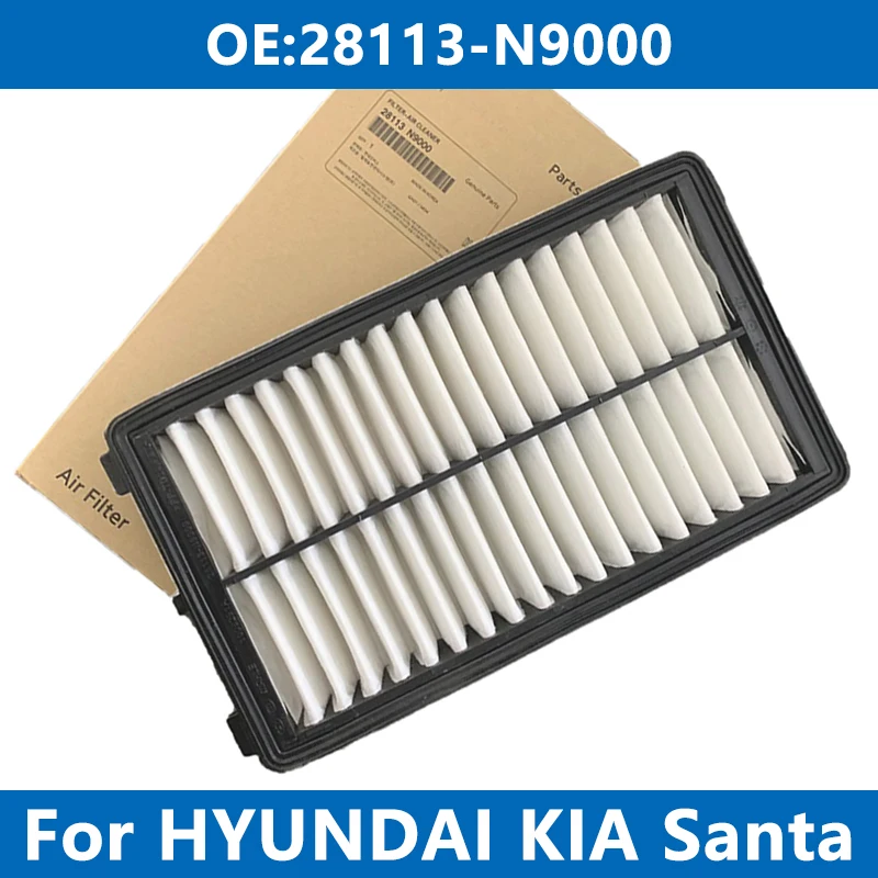 

Car Engine Air Filter Cleaner Element 28113-N9000 For HYUNDAI SANTA FE SONATA VIII TUCSON KIA SORENTO SPORTAGE V 2.2CRDi 2.5 1.6