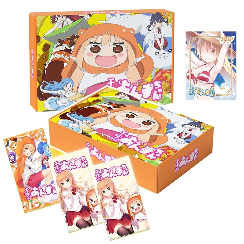 New Japanese Anime Himouto! Umaru-chan Collection Cards U·M·R Motoba Kirie Embossed Window Sketching Hand Drawing Card Kids Toy
New Japanese Anime Himouto! Umaru-chan Collection Cards U·M·R Motoba Kirie Embossed Window Sketching Hand Drawing Card Kids Toy