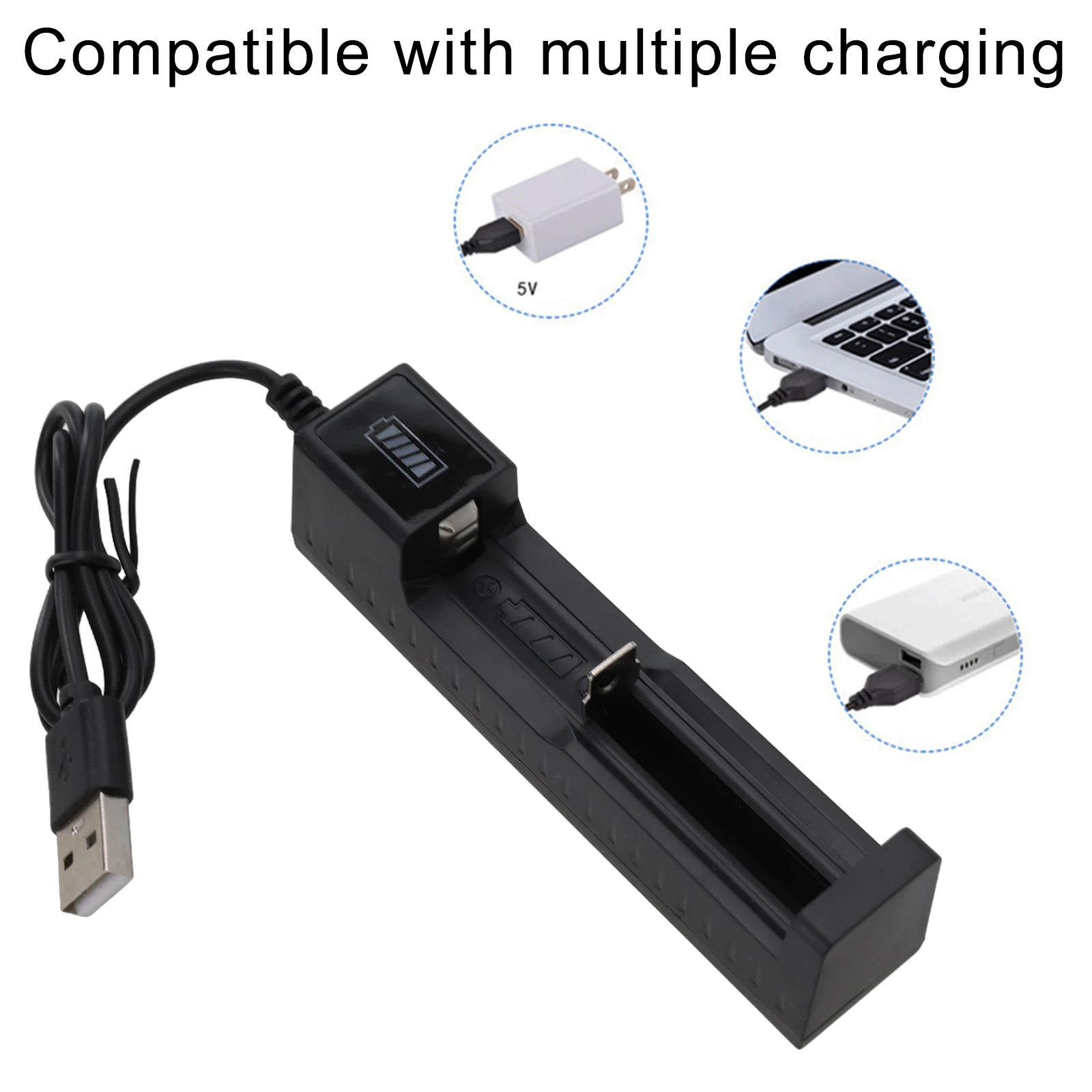 Эффективное и безопасное Зарядное устройство USB для литиевых батарей 18, 650, 18490, 14500, 16340
Эффективное и безопасное Зарядное устройство USB для литиевых батарей 18, 650, 18490, 14500, 16340