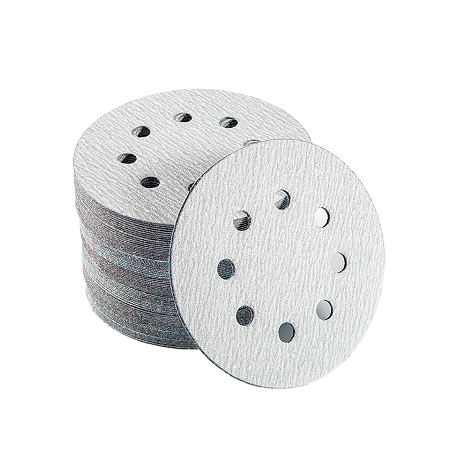 100pcs 5Inch 8Hole White Alumina Polishing Disc Self-adhesive Hook & Loop Sand paper for Metal Wood Polishing
100pcs 5Inch 8Hole White Alumina Polishing Disc Self-adhesive Hook & Loop Sand paper for Metal Wood Polishing