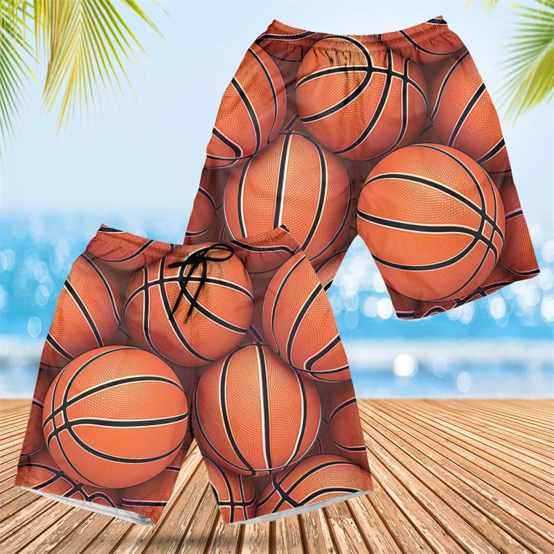 

Пляжные шорты для баскетбола с 3D принтом, спортивные короткие штаны для мужчин, бордшорты, Модные трикотажные плавки для мальчиков, мужские бермуды, брюки