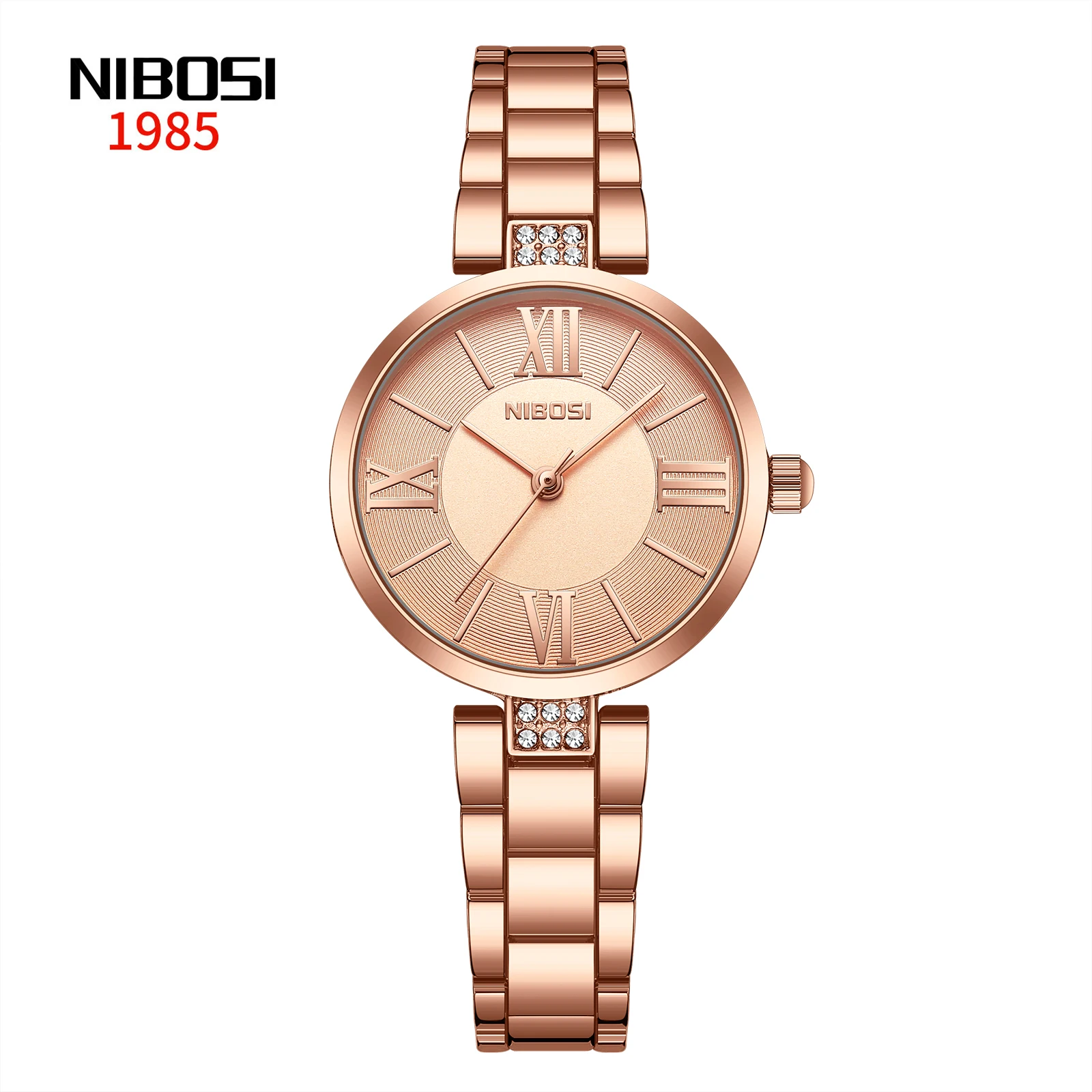 

2024 NIBOSI Women Watch Relogio Feminino Top Brand Luxury Female Watch Fashion Ladies Bracelet Watches Female Clock Montre Femme