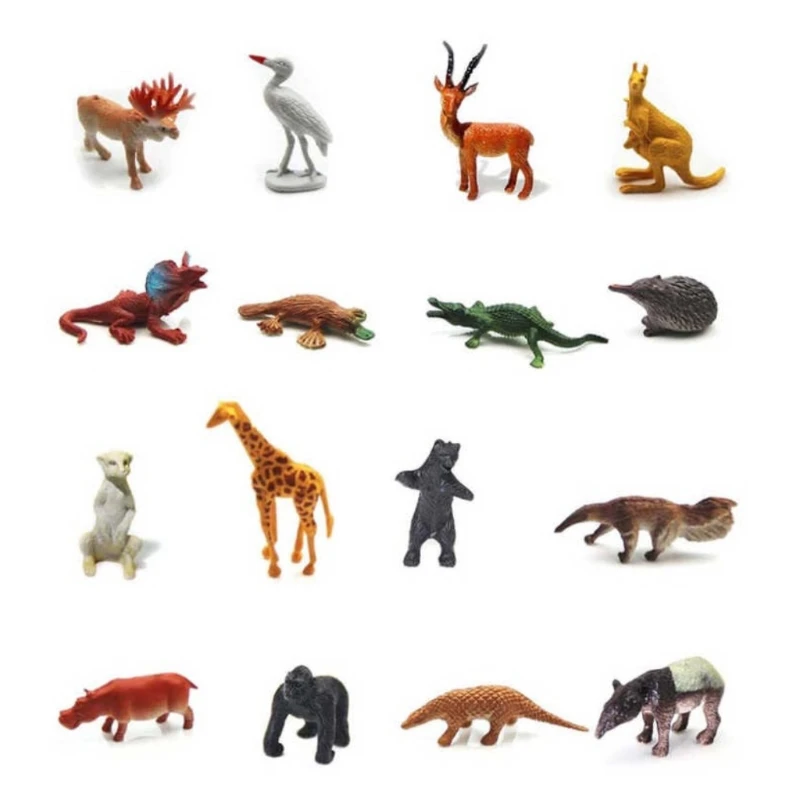 53pieces Mini Jungle Wildlife Model Animal Toy Simulation Wild Plastic Collection Kids Model Action Character Toy
53pieces Mini Jungle Wildlife Model Animal Toy Simulation Wild Plastic Collection Kids Model Action Character Toy