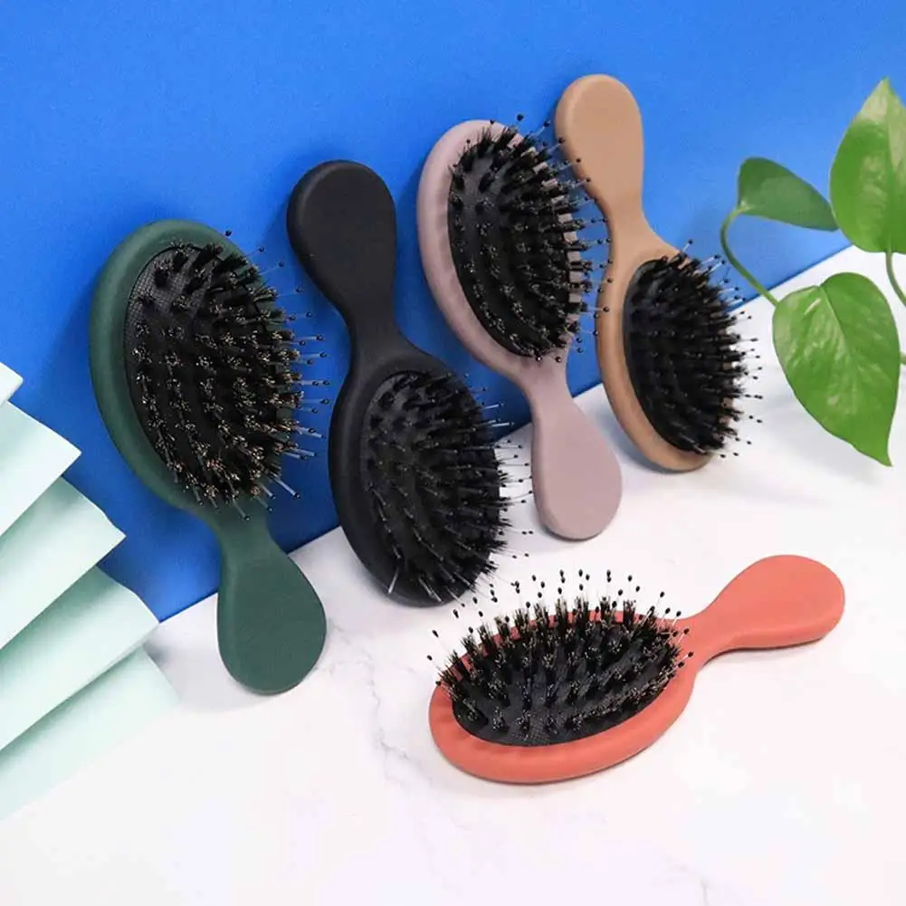 Pocket Horsehair Comb Salon Styling Hairbrush Portable Hair Tool Comb Hair Massager Styling Shampoo Brush Fashion Comb B2K2
Pocket Horsehair Comb Salon Styling Hairbrush Portable Hair Tool Comb Hair Massager Styling Shampoo Brush Fashion Comb B2K2