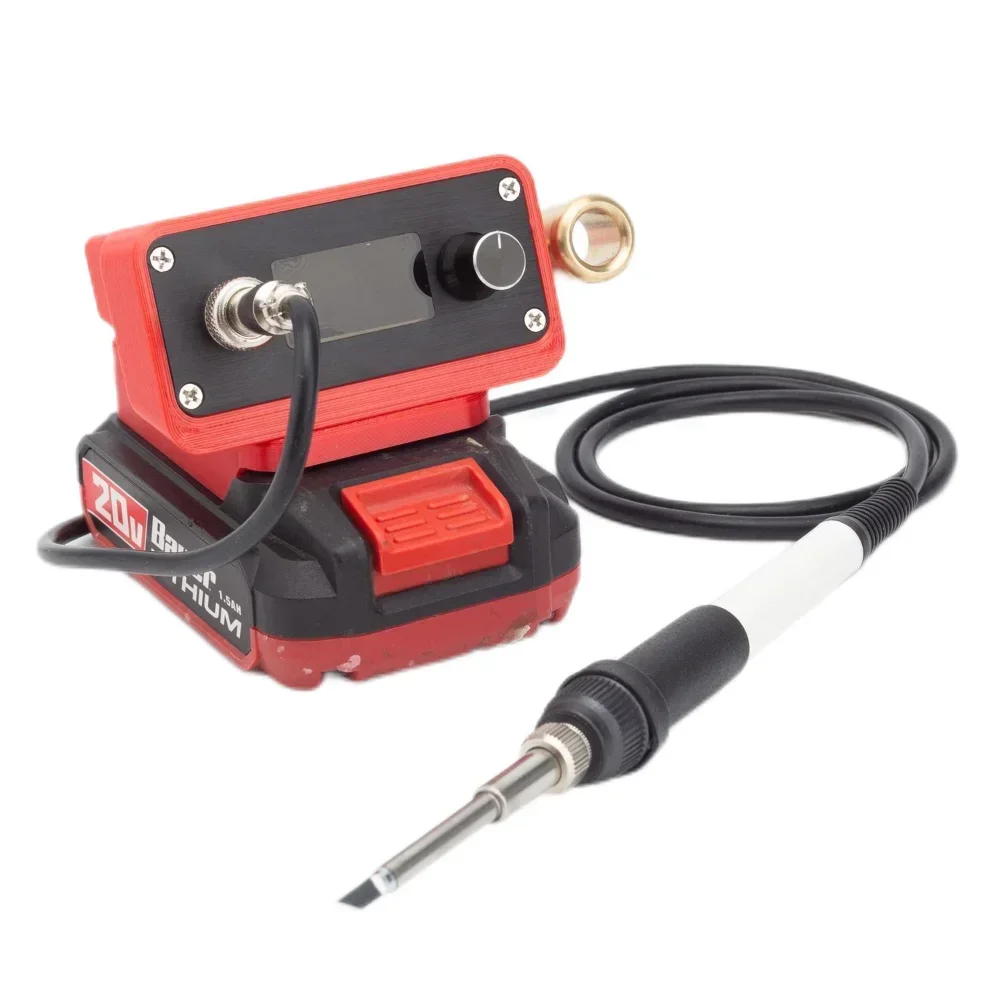 OLED T12 Digital Soldering Station Electronic Soldering Iron Tip For Bauer 20V Li-ion Battery (Not include battery)
OLED T12 Digital Soldering Station Electronic Soldering Iron Tip For Bauer 20V Li-ion Battery (Not include battery)