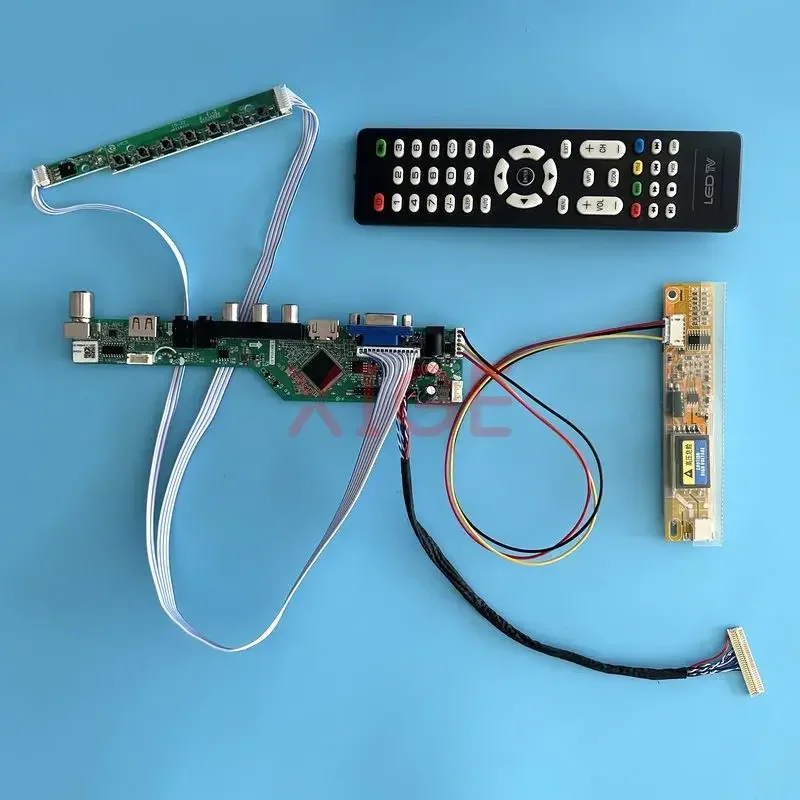 Плата контроллера ЖК-драйвера для CLAA154WB05 CLAA154WB08A, плата VGA + HDMI + AV + USB + ИК ТВ, аналоговый Комплект «сделай сам» 1280*800 30 Pin LVDS 1CCFL монитор
Плата контроллера ЖК-драйвера для CLAA154WB05 CLAA154WB08A, плата VGA + HDMI + AV + USB + ИК ТВ, аналоговый Комплект «сделай сам» 1280*800 30 Pin LVDS 1CCFL монитор