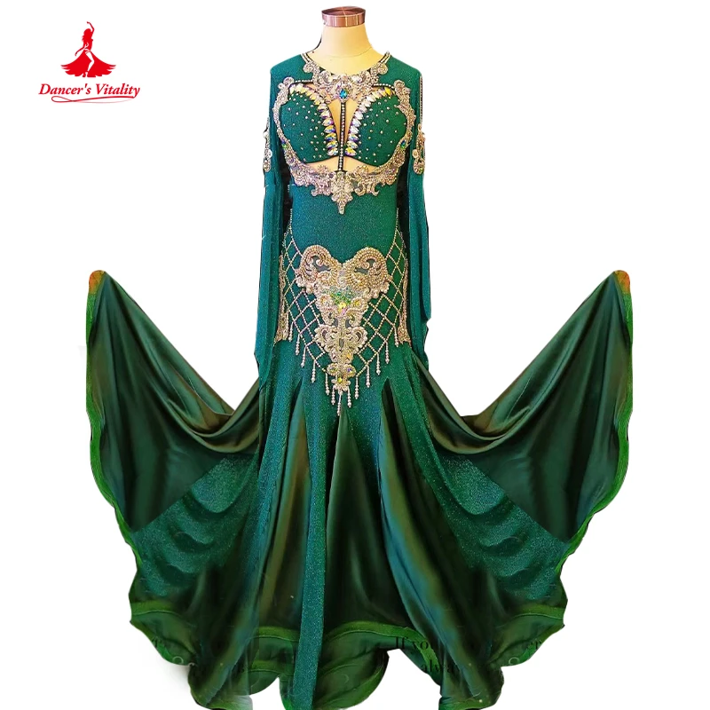 Женская экзотическая танцевальная одежда для женщин, Одежда для танцев живота, платья для соревнований для взрослых детей Baladi Shaaib Saidi 
Женская экзотическая танцевальная одежда для женщин, Одежда для танцев живота, платья для соревнований для взрослых детей Baladi Shaaib Saidi