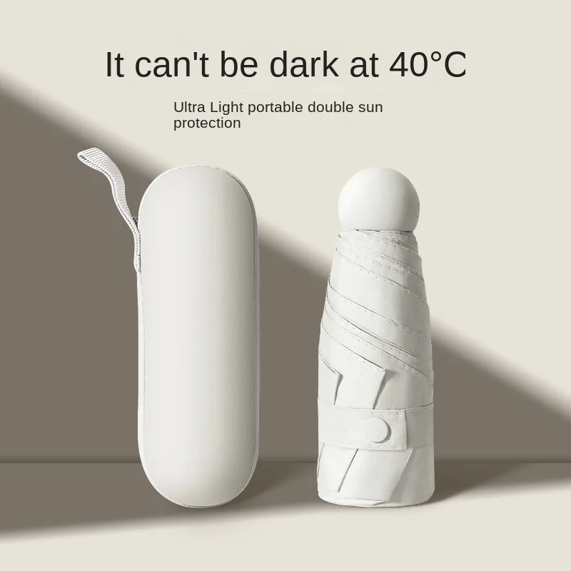 Small Portable Shade Rain Dual-Use Female Sun Uv Protection 50% off Capsule Umbrella Good-looking
Small Portable Shade Rain Dual-Use Female Sun Uv Protection 50% off Capsule Umbrella Good-looking
