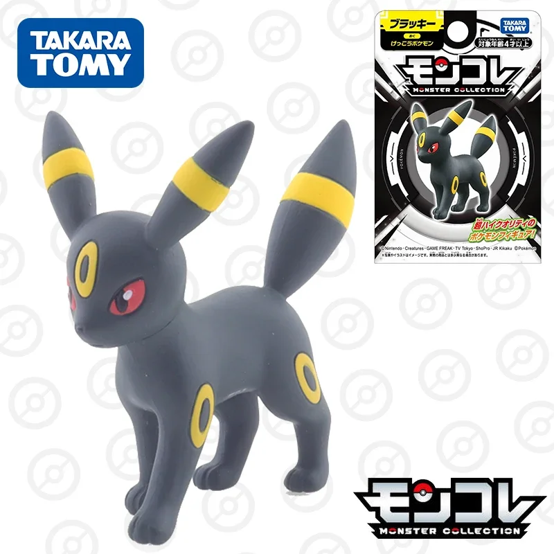 

Takara Tomy Pokemon Monster Collection Umbreon (Character Toy) Figure Character Toy Anime Figure Kids Xmas Gift Toys for Boys