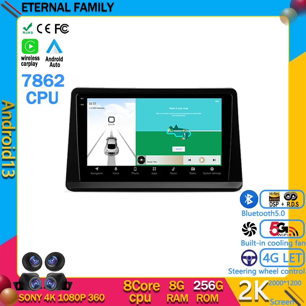 Android 13 Car Radio Multimedia Video Player Navigation GPS For Mitsubishi Pajero 2 V30 V40 V20 1991 - 2004 WIFI 4G DSP Carplay
Android 13 Car Radio Multimedia Video Player Navigation GPS For Mitsubishi Pajero 2 V30 V40 V20 1991 - 2004 WIFI 4G DSP Carplay