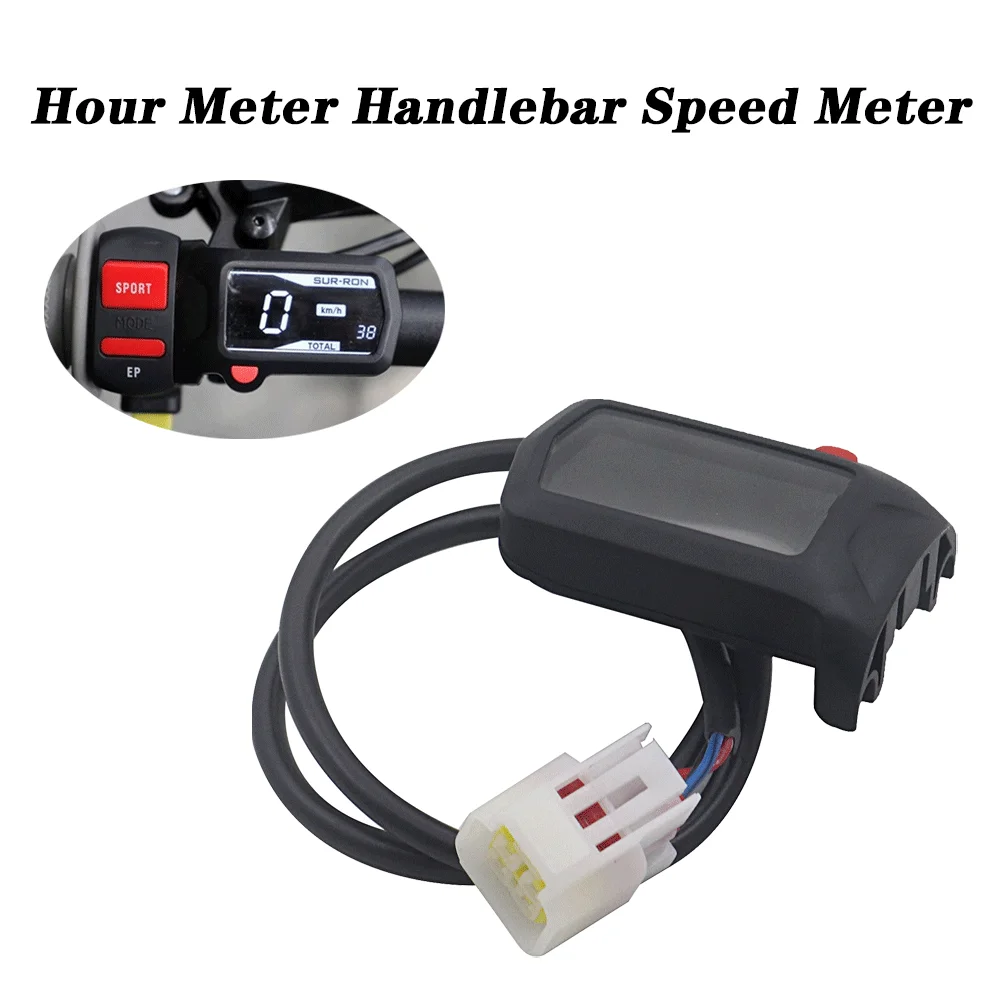 Motocross Hour Meter Handlebar Speed Meter Assembly Speedometer For Sur-Ron Sur Ron SurRon Light Bee X S Electric Bike Universal
Motocross Hour Meter Handlebar Speed Meter Assembly Speedometer For Sur-Ron Sur Ron SurRon Light Bee X S Electric Bike Universal