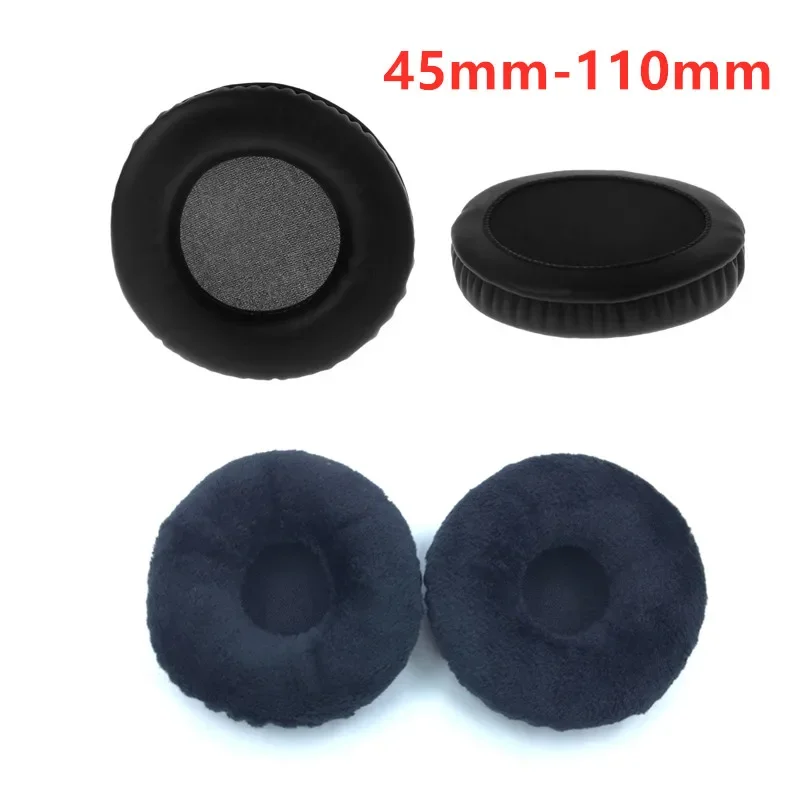 1Pair Replacement PU leather Universal Headphone Ear Pads Cushion 70mm 90mm 95mm 100mm 45mm-110mm For All Headphones
1Pair Replacement PU leather Universal Headphone Ear Pads Cushion 70mm 90mm 95mm 100mm 45mm-110mm For All Headphones