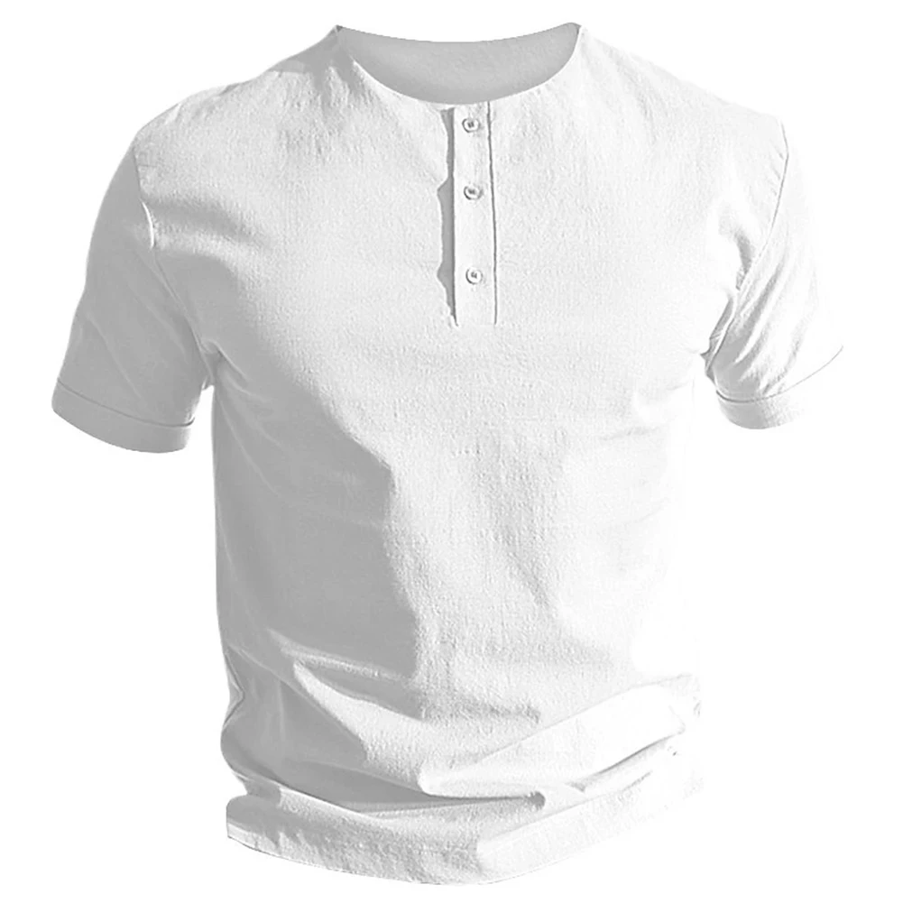 Henley Short Sleeve Button V Neck T Shirt Top Tee Blouse Pullover for Men Summer Fashion Casual Wear Available in Five Colors
Henley Short Sleeve Button V Neck T Shirt Top Tee Blouse Pullover for Men Summer Fashion Casual Wear Available in Five Colors