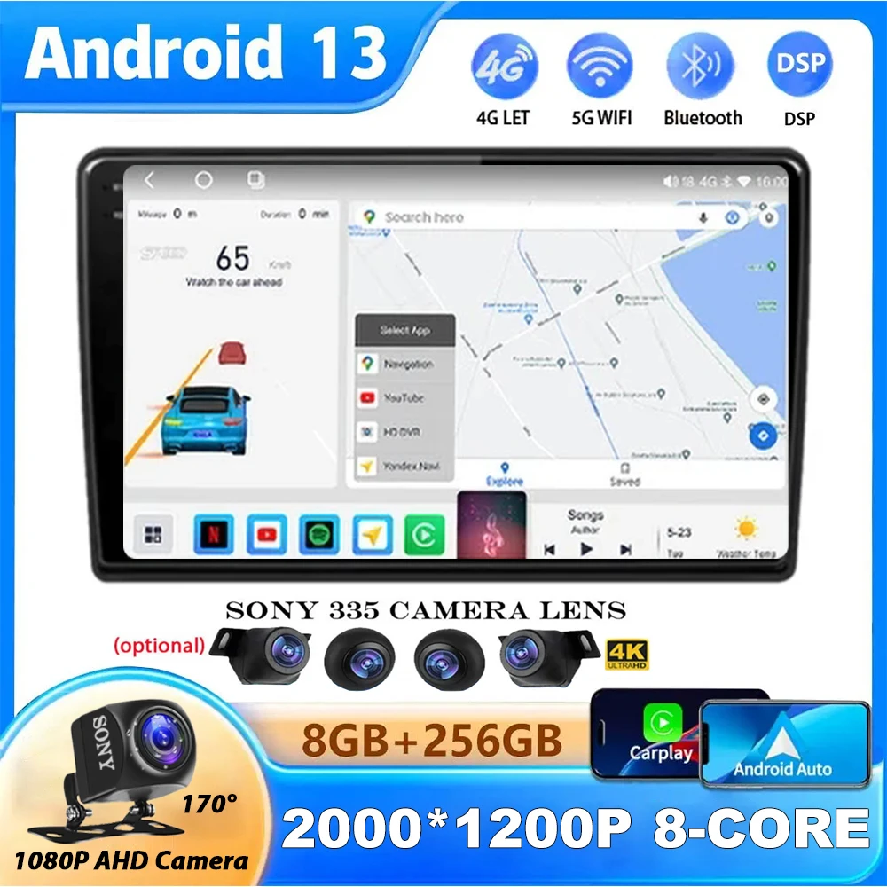 

Android 13 Carplay Auto Car Radio For GAZ Gazelle Busines Next 2010-2021 GPS 2din Multimedia Video Player Navigation 2 DIN Audio
