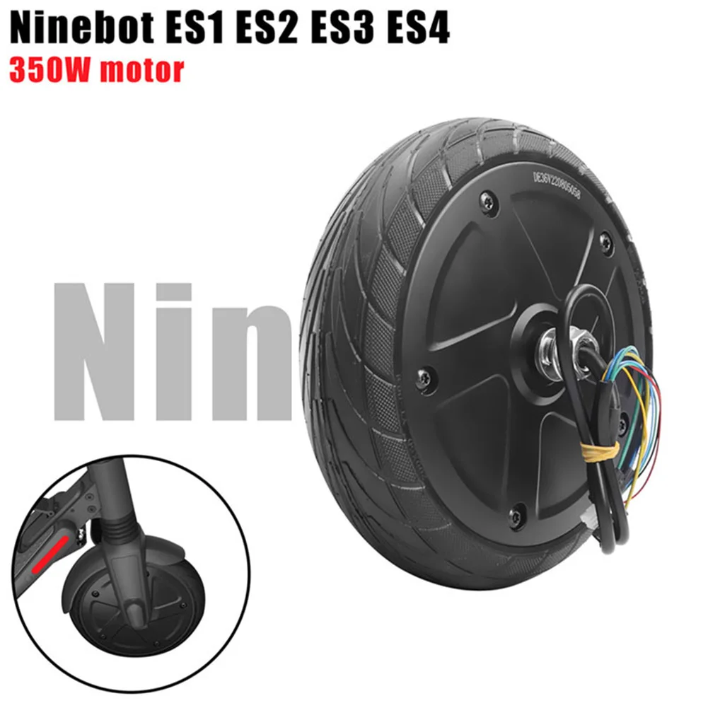 350W Motor Engine Wheel For Segway -Ninebot ES1 ES2 ES3 ES4 Front Driving Wheel Tire Replace Motor Wheels Electirc Scooter Parts
350W Motor Engine Wheel For Segway -Ninebot ES1 ES2 ES3 ES4 Front Driving Wheel Tire Replace Motor Wheels Electirc Scooter Parts