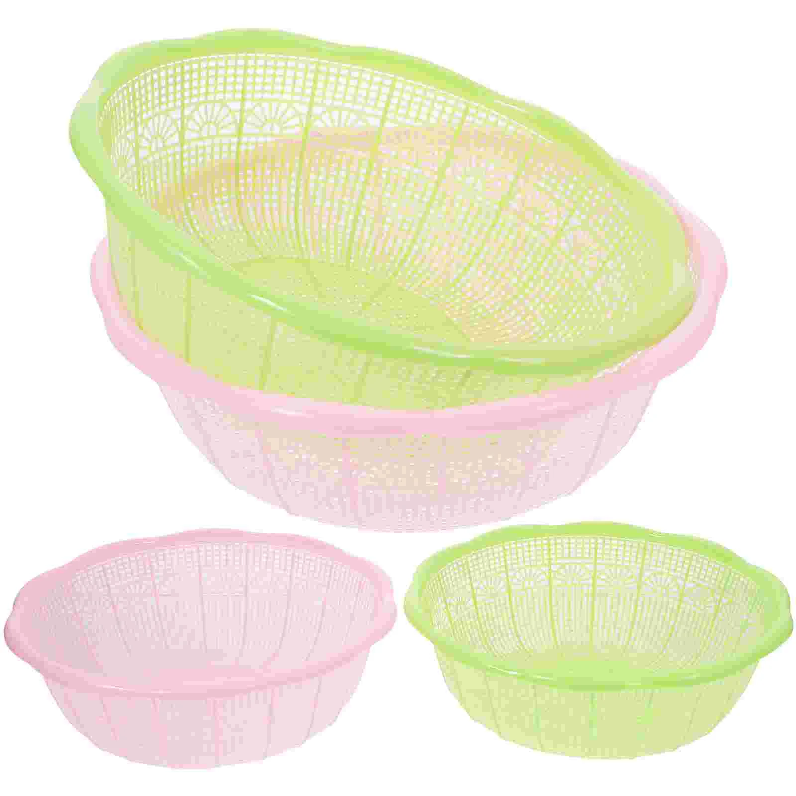 Plastic Rice Basket Multifunctional Fruit Vegetables Colander Washing Baskets Kitchen Tools Accessory (Random Color)
Plastic Rice Basket Multifunctional Fruit Vegetables Colander Washing Baskets Kitchen Tools Accessory (Random Color)