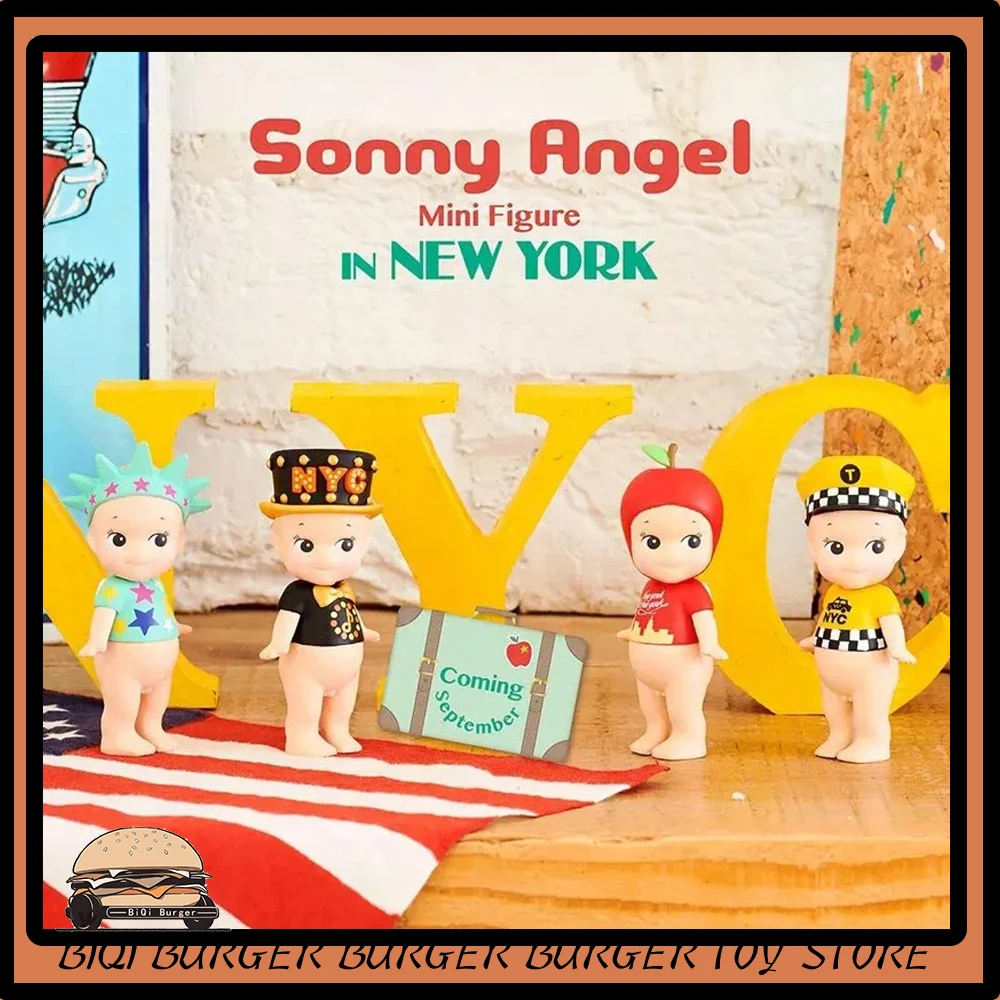 

Sonny Angel In New York Series Blind Box Kawaii Model Doll Surprise Figurine Mini Figure Mystery Boxes Guess Bag Christmas Gift