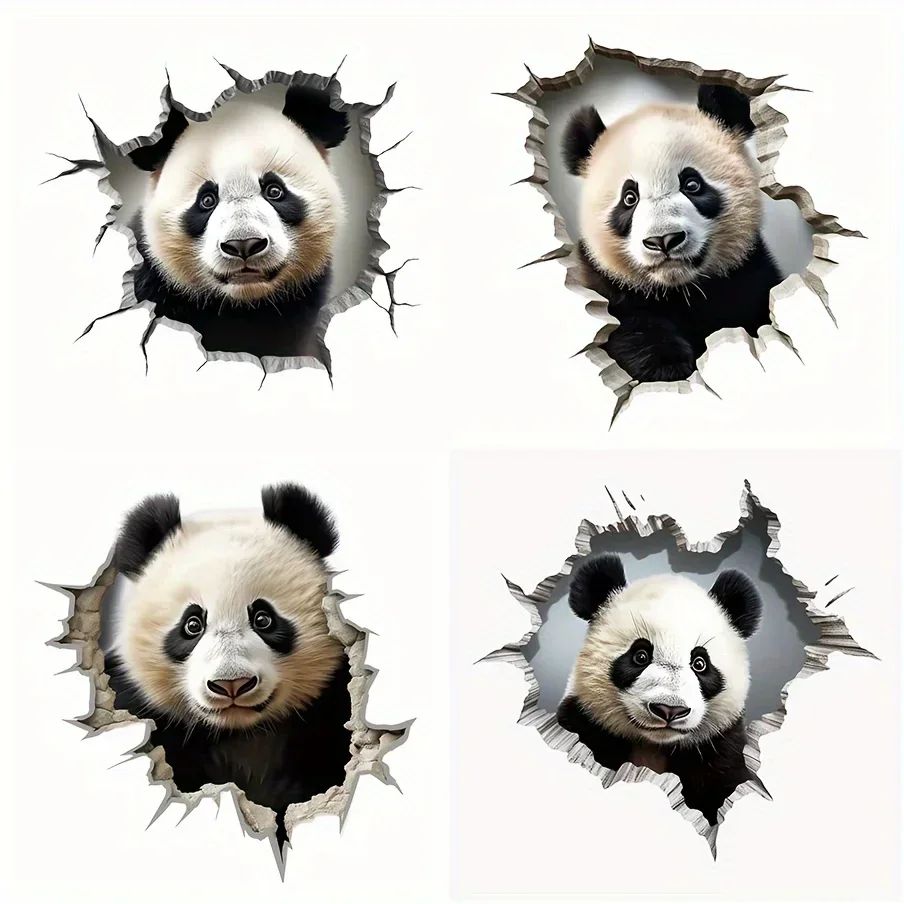 Car Sticker 4 In 1 3D Panda S Outdoor Waterproof Vinyl S Windows Bumpers Laptop Crafts Masking Marks Car Acesssorie-For BMW Toyo
Car Sticker 4 In 1 3D Panda S Outdoor Waterproof Vinyl S Windows Bumpers Laptop Crafts Masking Marks Car Acesssorie-For BMW Toyo