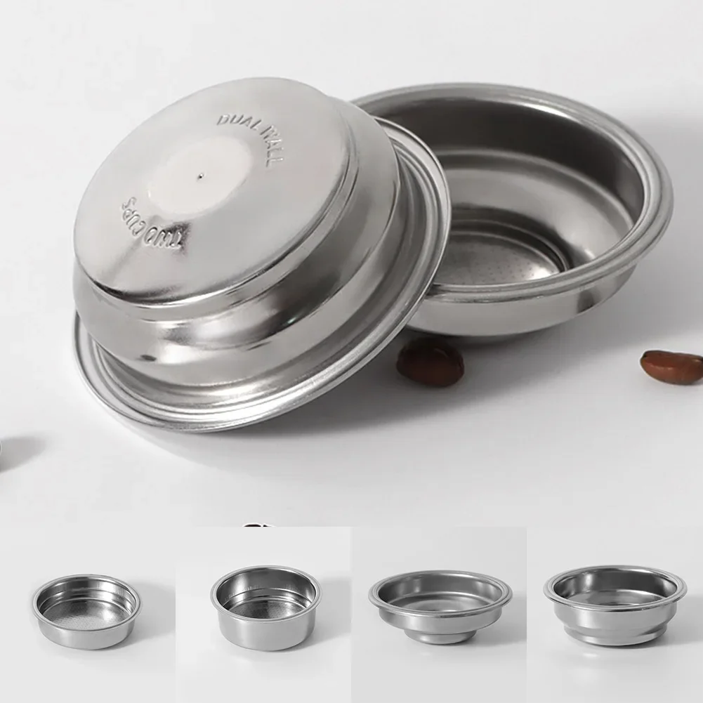 1 Cup 2 Cups Stainless Steel Pressurized Coffee Filter Basket Strainer Coffee Machine Filters Home Coffee Maker Accessories
1 Cup 2 Cups Stainless Steel Pressurized Coffee Filter Basket Strainer Coffee Machine Filters Home Coffee Maker Accessories